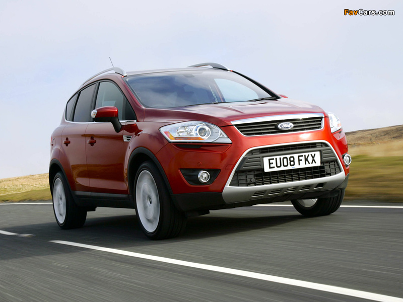 Ford Kuga UK-spec 2008 images (800 x 600)