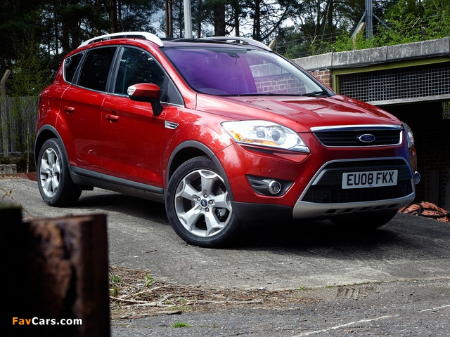 Ford Kuga UK-spec 2008 photos (640 x 480)