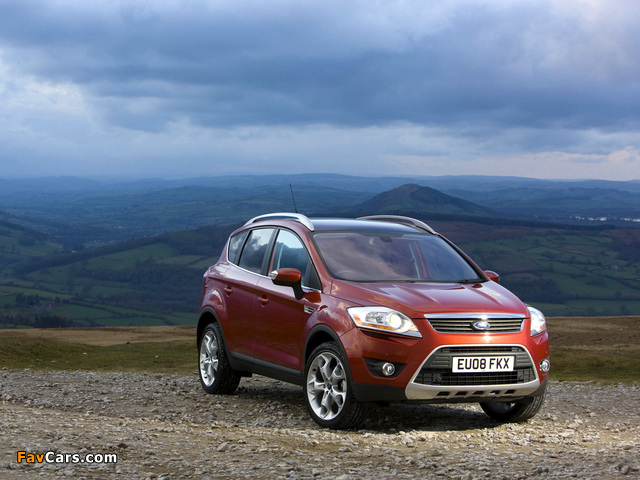 Ford Kuga UK-spec 2008 pictures (640 x 480)