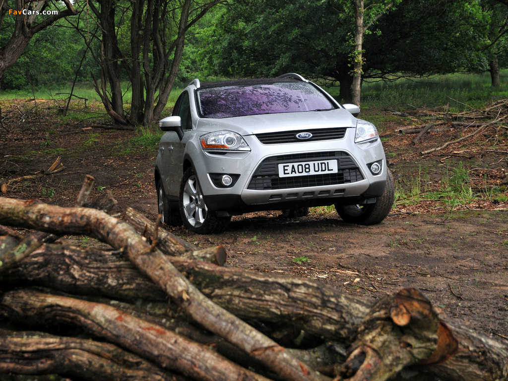 Ford Kuga UK-spec 2008 pictures (1024 x 768)