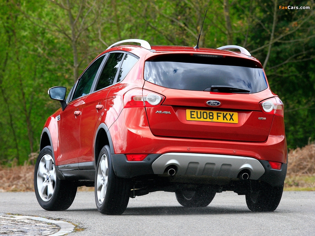 Ford Kuga UK-spec 2008 pictures (1024 x 768)