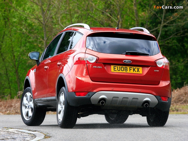 Ford Kuga UK-spec 2008 pictures (640 x 480)