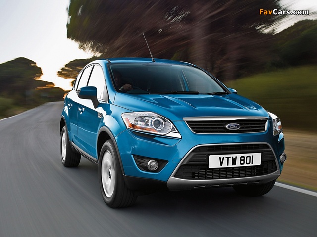 Ford Kuga UK-spec 2008 wallpapers (640 x 480)