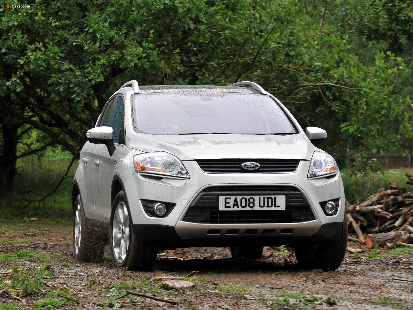 Ford Kuga UK-spec 2008 wallpapers (1600 x 1200)