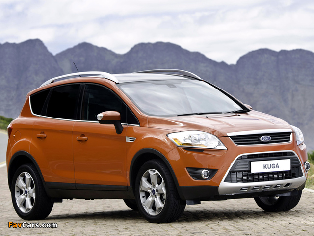 Ford Kuga Titanium S ZA-spec 2011 wallpapers (640 x 480)