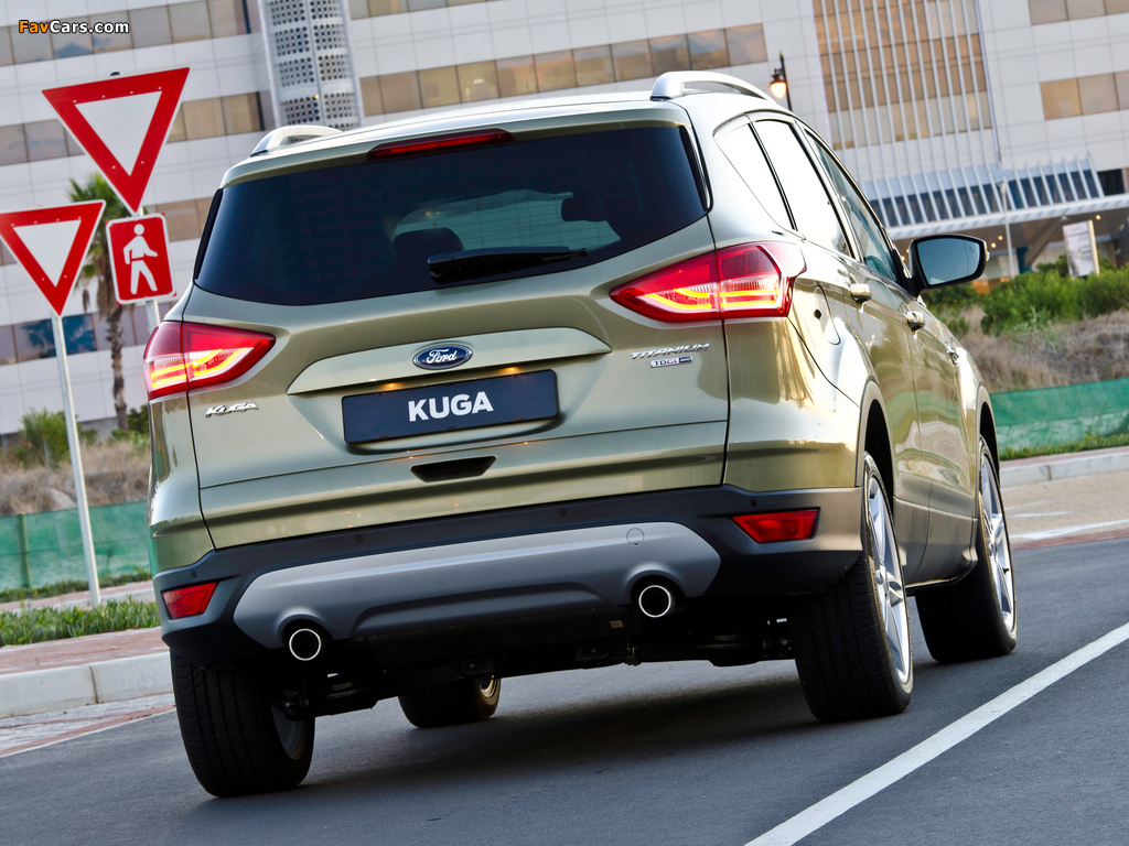 Ford Kuga ZA-spec 2013 images (1024 x 768)