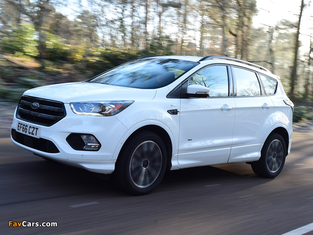 Ford Kuga ST-Line UK-spec 2017 wallpapers (640 x 480)