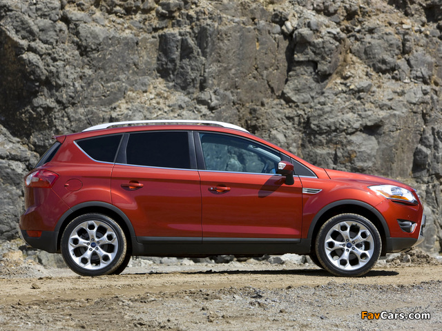 Photos of Ford Kuga UK-spec 2008 (640 x 480)