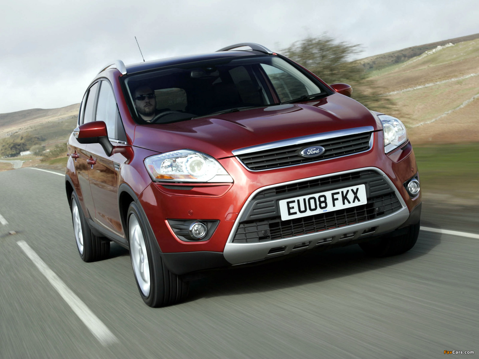 Pictures of Ford Kuga UK-spec 2008 (1600 x 1200)