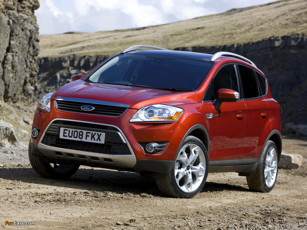 Pictures of Ford Kuga UK-spec 2008 (1024 x 768)