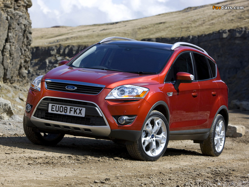 Pictures of Ford Kuga UK-spec 2008 (800 x 600)