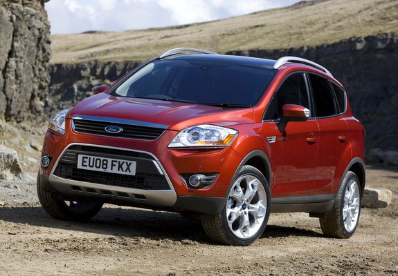 Pictures of Ford Kuga UK-spec 2008