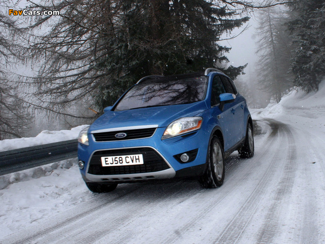 Pictures of Ford Kuga UK-spec 2008 (640 x 480)