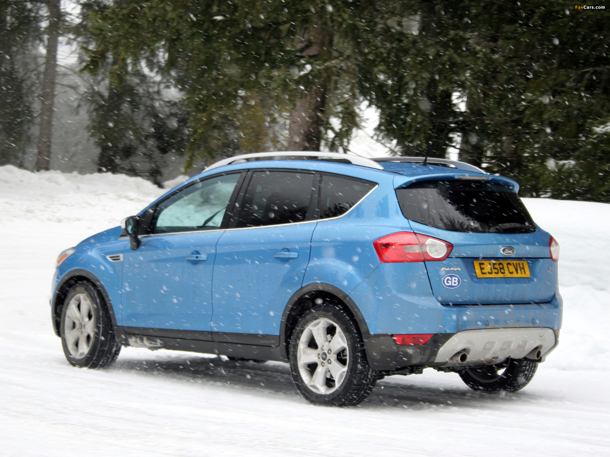 Pictures of Ford Kuga UK-spec 2008 (2048 x 1536)