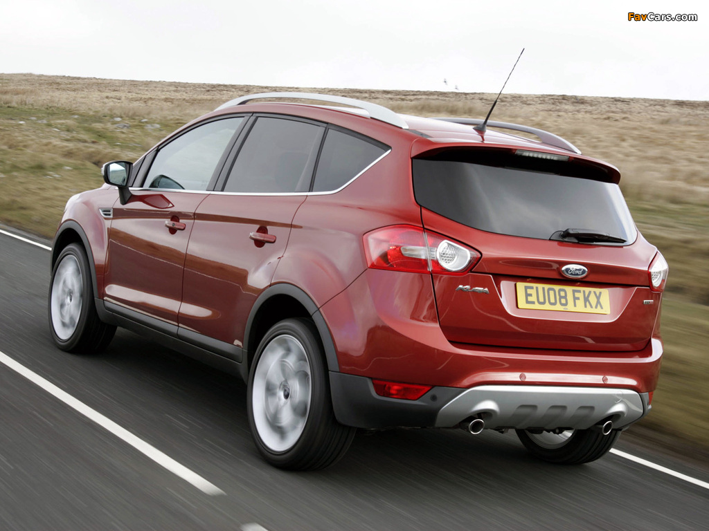 Pictures of Ford Kuga UK-spec 2008 (1024 x 768)