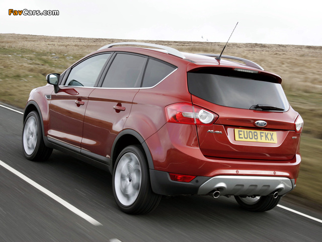 Pictures of Ford Kuga UK-spec 2008 (640 x 480)