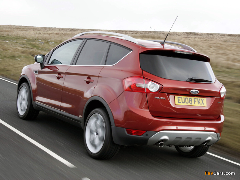 Pictures of Ford Kuga UK-spec 2008 (800 x 600)