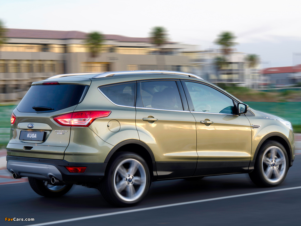 Pictures of Ford Kuga ZA-spec 2013 (1024 x 768)