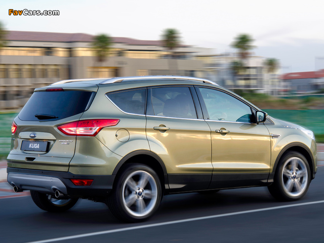 Pictures of Ford Kuga ZA-spec 2013 (640 x 480)