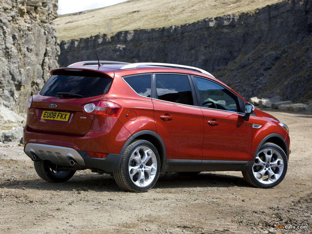 Ford Kuga UK-spec 2008 wallpapers (1024 x 768)