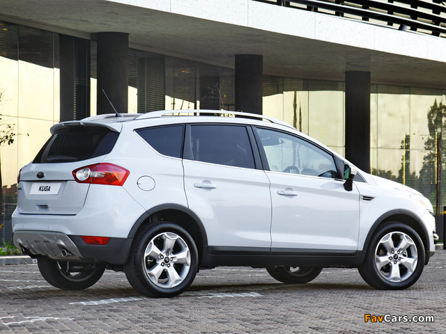 Ford Kuga Titanium S ZA-spec 2011 wallpapers (640 x 480)