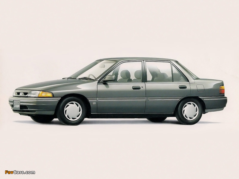 Ford Laser Sedan JP-spec (BG) 1989–94 images (800 x 600)