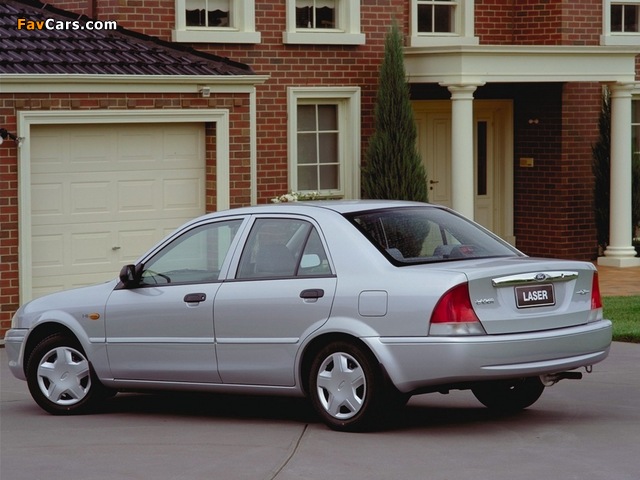 Ford Laser Sedan (KN) 1999–2001 wallpapers (640 x 480)