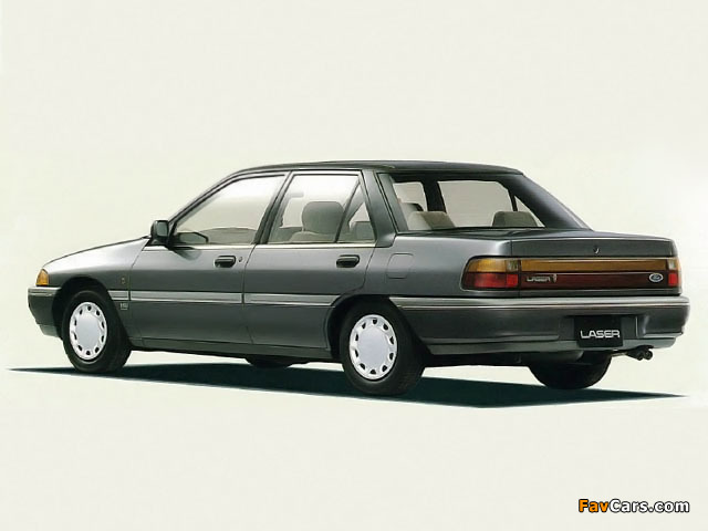 Photos of Ford Laser Sedan JP-spec (BG) 1989–94 (640 x 480)