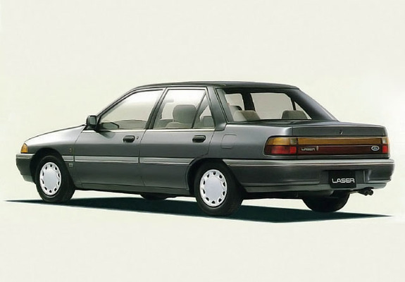 Photos of Ford Laser Sedan JP-spec (BG) 1989–94