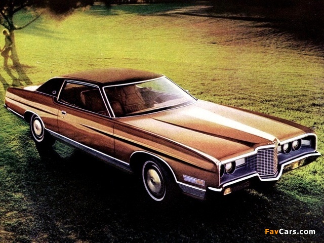 Ford LTD Brougham Hardtop Coupe 1971 images (640 x 480)