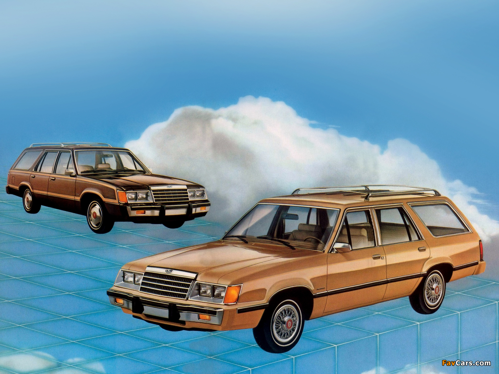 Photos of Ford LTD Squire Wagon & LTD Wagon 1983 (1024 x 768)