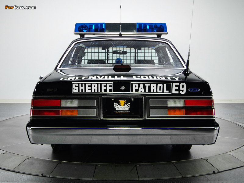 Pictures of Ford LTD Patrol Car 1984–85 (800 x 600)