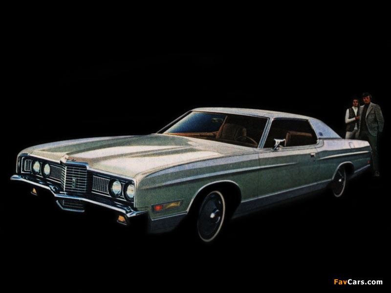 Ford LTD Brougham Hardtop Coupe 1972 wallpapers (800 x 600)