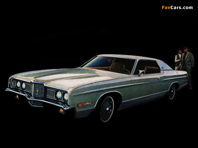 Ford LTD Brougham Hardtop Coupe 1972 wallpapers (640 x 480)