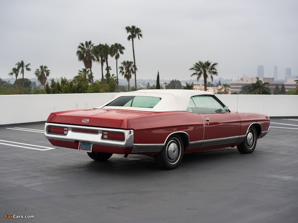 Ford LTD Convertible (76H) 1972 wallpapers (1024 x 768)