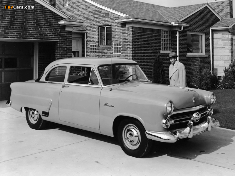 Images of Ford Mainline Tudor Sedan (70A) 1952 (800 x 600)