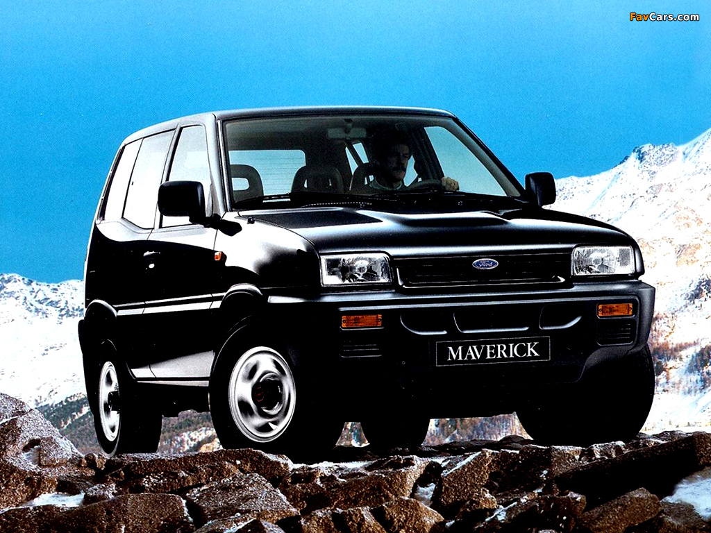 Ford Maverick 3-door 1993–96 pictures (1024 x 768)