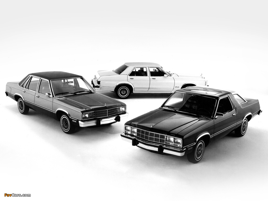 Pictures of Ford Fairmont & Granada & Fairmont Futura 1979 (1024 x 768)