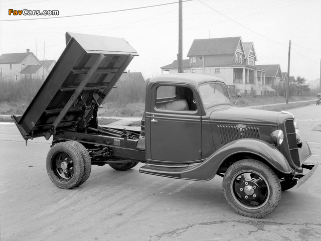 Ford Model 51 Dump Truck 1935 pictures (640 x 480)