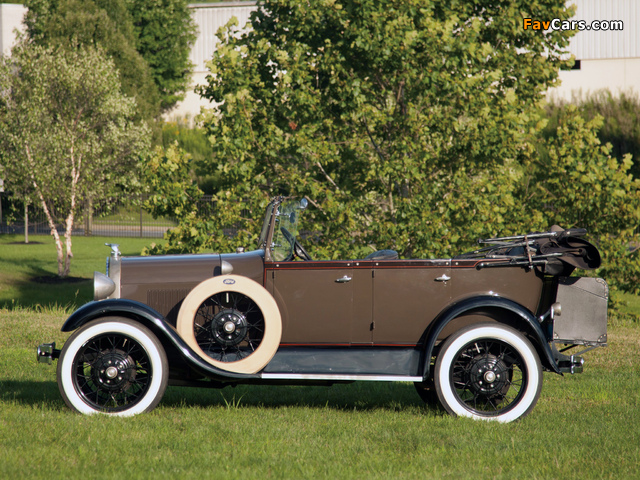 Ford Model A 4-door Phaeton (35A) 1927–29 images (640 x 480)