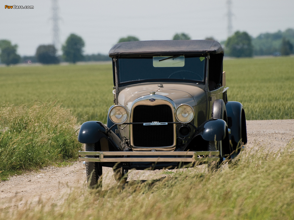 Ford Model A AR Roadster Pickup 1927–28 images (1024 x 768)