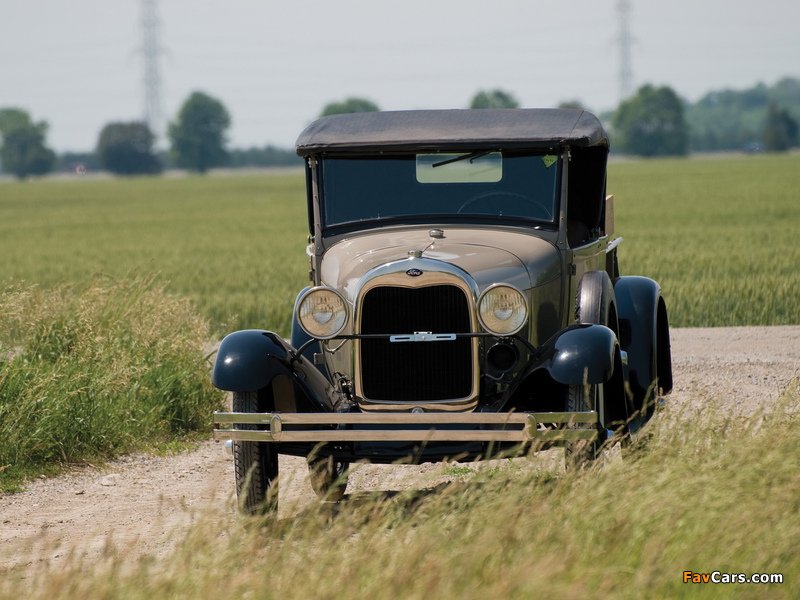 Ford Model A AR Roadster Pickup 1927–28 images (800 x 600)