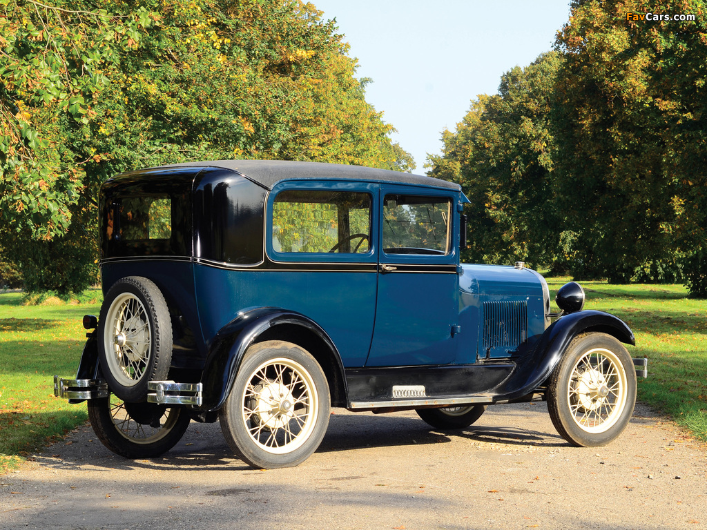 Ford Model A Tudor Sedan (55A) 1927–29 images (1024 x 768)