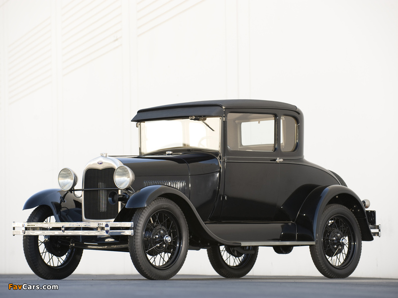 Ford Model A 5-window Coupe (45A) 1927–29 photos (800 x 600)