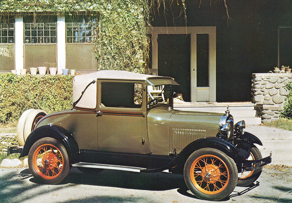 Ford Model A Sport Coupe (50A) 1927–29 photos