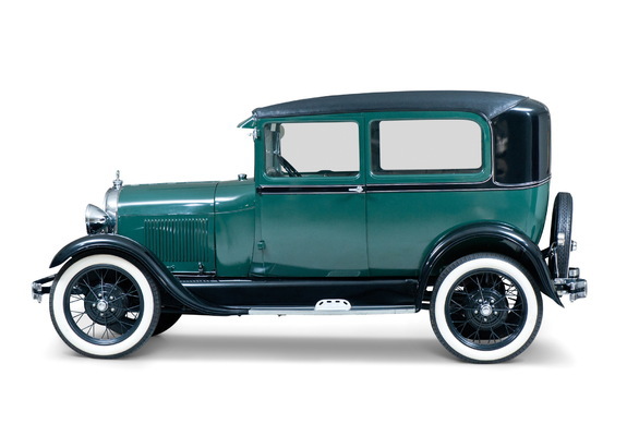 Ford Model A Tudor Sedan (55A) 1927–29 wallpapers