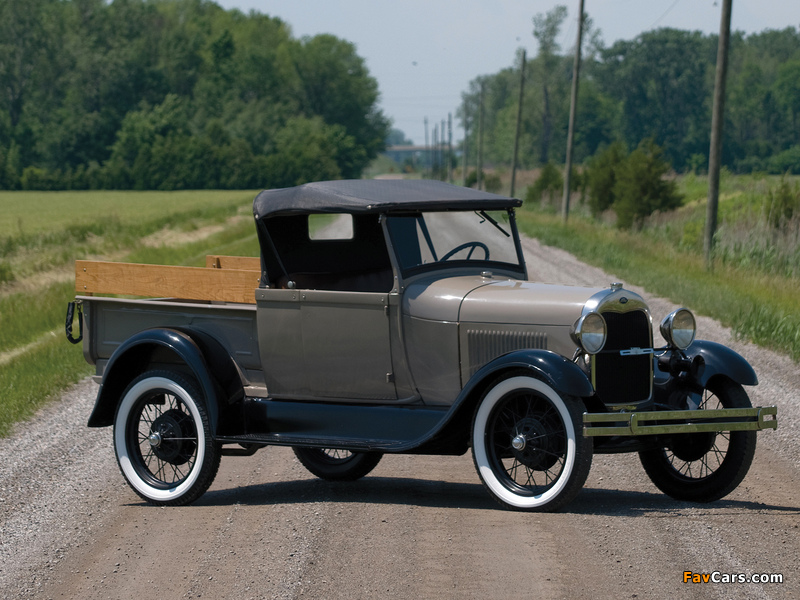 Ford Model A AR Roadster Pickup 1927–28 wallpapers (800 x 600)