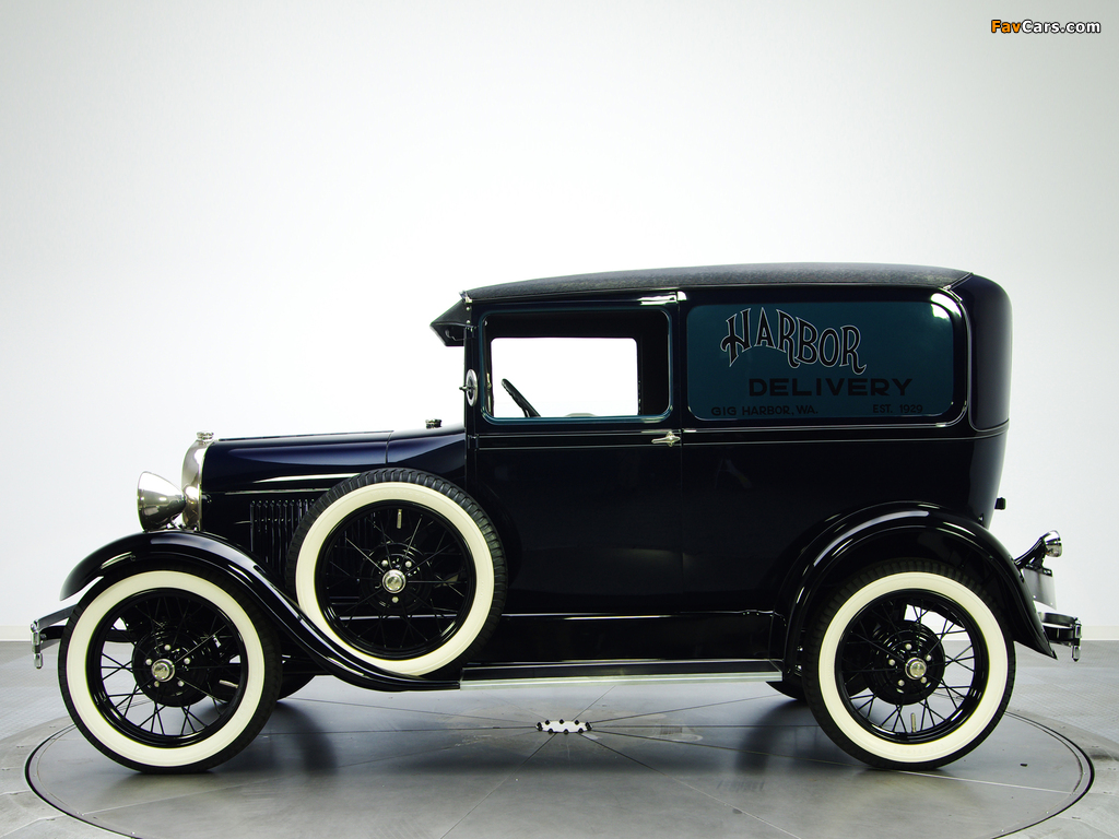 Ford Model A Deluxe Delivery Van (130A) 1929 photos (1024 x 768)