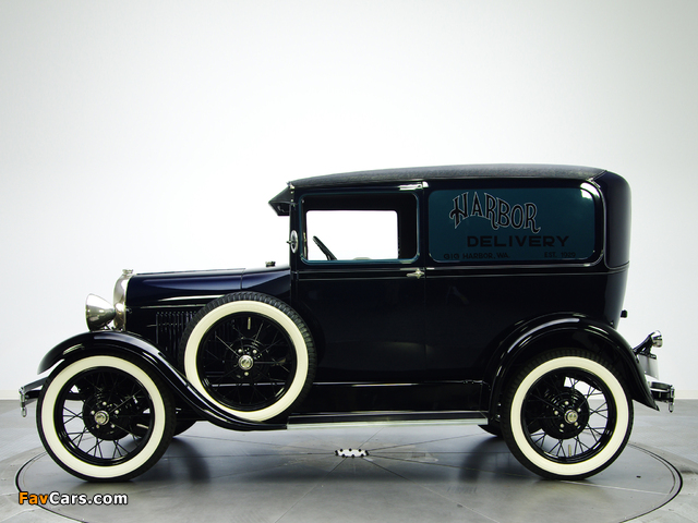 Ford Model A Deluxe Delivery Van (130A) 1929 photos (640 x 480)