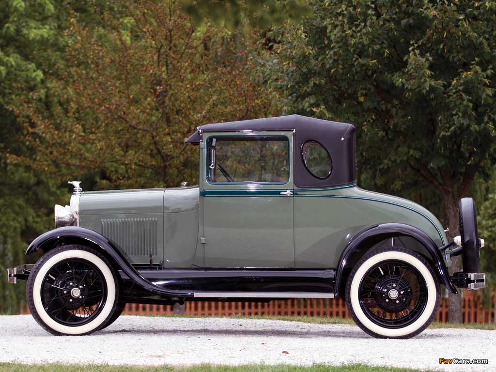 Ford Model A Business Coupe (54A) 1929 photos (1024 x 768)